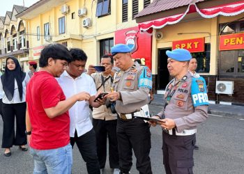 Sebagai Bentuk Kontrol ke Personel, Propam Polres Parepare Gelar Gaktibplin