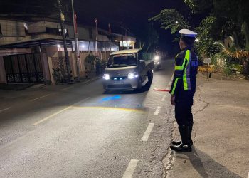 Tidak Hanya Jam Dinas, Sat Lantas Polres Selayar Tetap Perkuat Patroli di Malam Hari