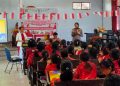 Tanamkan Tertib Berlalu Lintas Sejak Dini, Satlantas Polres Luwu Beri Edukasi di Gereja