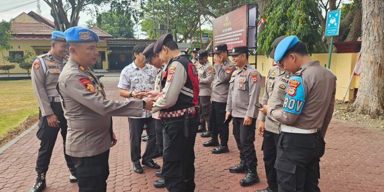 Cegah Personel Terjerat Judol dan Pinjol, Propam Polres Luwu Intensifkan Sidak