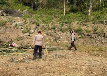 Personel Polsek Bonggakaradeng Polres Tator Bongkar Arena Judi Sabung Ayam