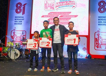 Hadiri Semarak Merah Putih di Batupute, Kapolres Barru Perkuat Sinergi dan Kebersamaan Masyarakat