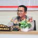 Kapolres Barru Ikuti Anev Mingguan Sitkamtibmas Terkini Yang Dipimpin Waka Polda Secara Daring
