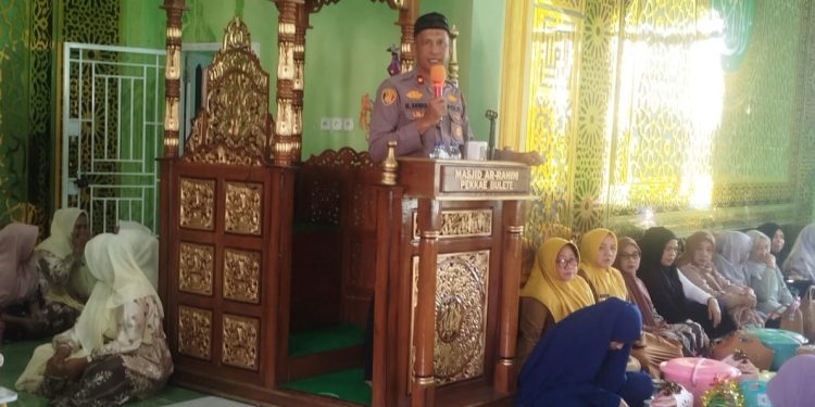 Kapolsek Urban Pitumpanua Ajak Warga Antisipasi Kebakaran dan Perkuat Sinergi Menjaga Kamtibmas