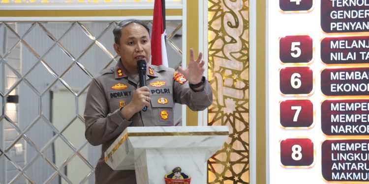 Dihadapan Seluruh Perwira, Kapolres Sidrap Paparkan 3 Arah Kebijakan