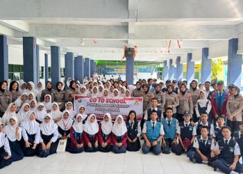 Peringati Hari Jadi ke-78 Polwan, Srikandi Polres Sidrap Gelar Police Goes To School