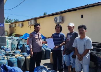 Polsek Ujung Bulu Gerebek Lokasi Penimbunan BBM, Amankan Puluhan Jerigen Solar dan Pertalite