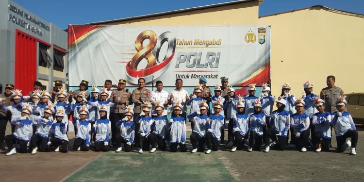 Pocil Satlantas Polresta Gowa Tampil Memukau, Kapolresta Apresiasi Semangat dan Kekompakan