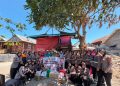 Peringati HUT ke-78 Polwan, Srikandi Polres Pinrang Gelar Baksos dan Trauma Healing ke Korban Kebakaran