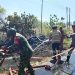 Gerak Cepat, Polsek Bontobahari Bersama TNI dan Damkar Padamkan Kebakaran Lahan
