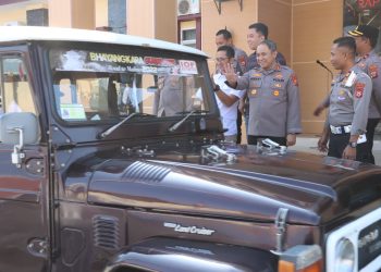 Lepas Peserta Bhayangkara Offroad Merdeka, Kapolres Sidrap Tekankan Keselamatan dan Kekompakan