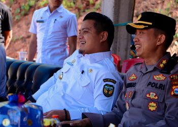 Kapolres Luwu dan Wakil Bupati Hadiri Pesta Panen di Desa Binturu