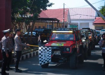 Lepas Peserta Bhayangkara Off Road Seri V, Kapolres Luwu: Utamakan Keselamatan dan Kepedulian