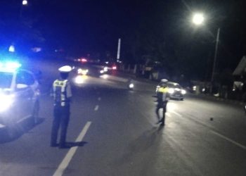 Sat Lantas Polres Jeneponto Gelar Patroli Malam, Tekan Pelanggaran Dan Kecelakaan