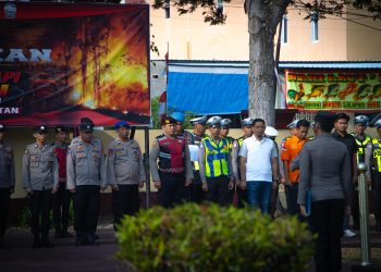 Apel Siaga, Personel Polres Luwu Disiagakan Jaga Kamtibmas dan Respon Cepat Kegiatan Masyarakat