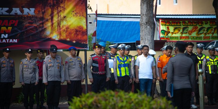 Apel Siaga, Personel Polres Luwu Disiagakan Jaga Kamtibmas dan Respon Cepat Kegiatan Masyarakat
