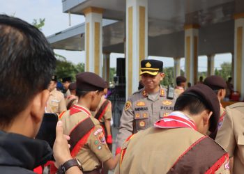Hadiri Apel Besar Gerakan Pramuka, Kapolres Luwu: Pramuka Bergerak Generasi Hebat
