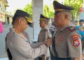 Kapolres Parepare Pimpin Upacara Serah Terima Jabatan Kabag SDM dan Kasi Propam
