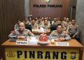 Kapolres Pinrang Ikuti Zoom Meeting Malam Puncak Penganugerahan Hoegeng Awards 2026