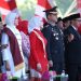 Kapolrestabes Makassar Hadiri Upacara Pengibaran Bendera Merah Putih di Karebosi