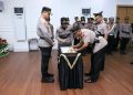 Kapolrestabes Makassar Pimpin Upacara Sertijab Kabag, Kasat, Kasi dan Kapolsek