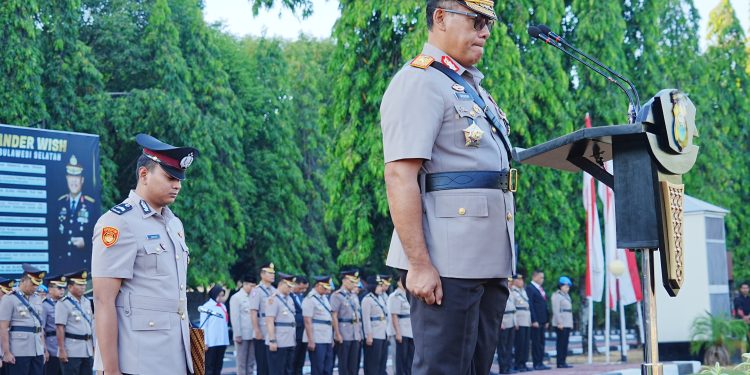 Waka Polda Sulsel Pimpin Upacara Hari Juang Polri 2026, Teguhkan Semangat Perjuangan dan Pengabdian