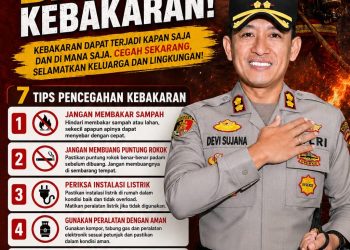Kebakaran Meningkat di Awal Agustus, Kapolres Maros Keluarkan Imbauan ke Masyarakat