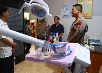 Kapolres Palopo Tinjau Klinik Bhayangkara, Pastikan Pelayanan Kesehatan Berjalan Optimal