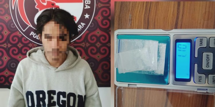 Miliki 1,10 Gram Sabu, Satres Narkoba Polres Toraja Utara Ringkus Pemuda