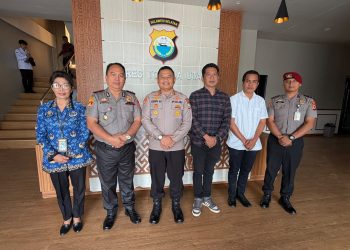 Perkuat Sinergi dan Kolaborasi, Kapolres Toraja Utara Terima Kunjungan Silaturahmi Kepala BNNK