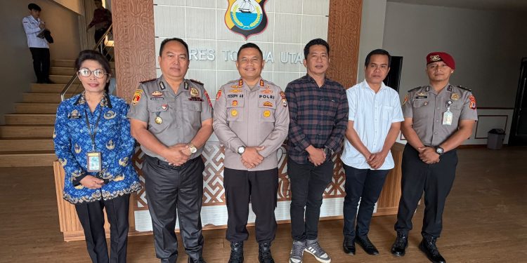 Perkuat Sinergi dan Kolaborasi, Kapolres Toraja Utara Terima Kunjungan Silaturahmi Kepala BNNK