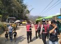 Lestarikan Tradisi Budaya, Personel Polres Toraja Utara Amankan Gelaran Ma’pasilaga Tedong