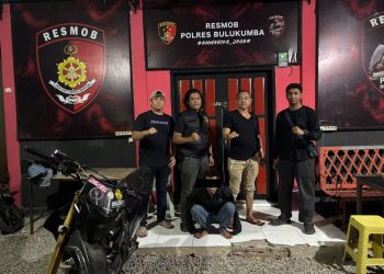 Tim URC Resmob Polres Bulukumba Ringkus Pelaku Begal Payudara