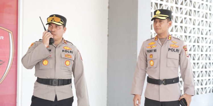 Kapolres Parepare Turunkan Ratusan Personel Gabungan Amankan Final Piala Gubernur