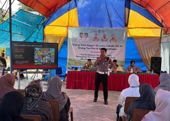 Satlantas Polres Luwu Edukasi Orang Tua Siswa SMAN 15 Tentang Keselamatan Berlalu Lintas