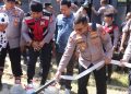 Kapolres Wajo Pimpin Penyaluran 12.000 Liter Air Bersih untuk Warga Maddukkelleng