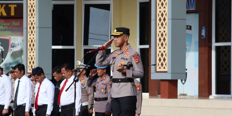 Kapolres Bone Lantik Iptu Syamsul Bahri Sebagai Kapolsek Ulaweng