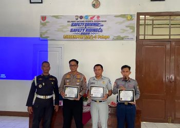 Satlantas Polres Palopo Gelar Safety Riding Dan Safety Driving ke Personel Tni