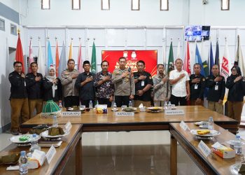 Kapolres Luwu Perkuat Sinergi dengan KPU, Dorong Pemutakhiran Data Pemilih yang Akurat