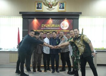 Hadiri Syukuran Hari Jadi Kejaksaan RI ke-81, Kapolres Soppeng Tegaskan Sinergi Penegak Hukum