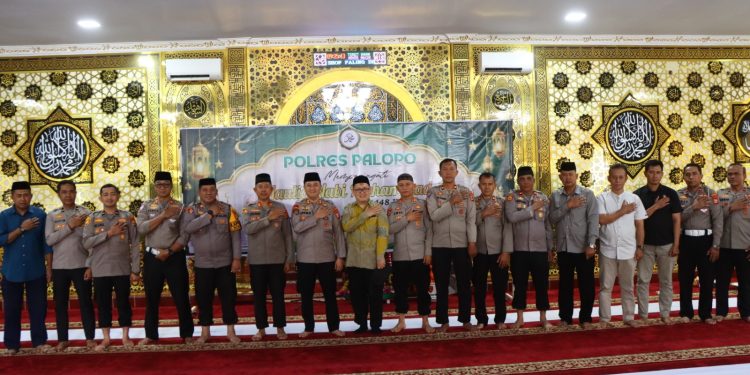 Gelar Maulid Nabi Muhammad SAW, Kapolres Palopo Ajak Personel Teladani Akhlak Rasulullah