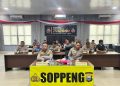 Kapolres Soppeng Ikuti Vicon Anev Sitkamtibmas, Perkuat Kesiapsiagaan dan Langkah Antisipatif