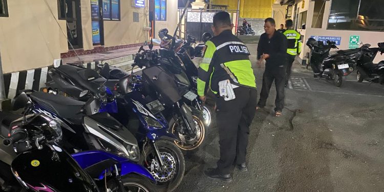 Wujudkan Lalu Lintas Aman, Satlantas Polres Soppeng Tertibkan 31 Kendaraan Berknalpot Brong