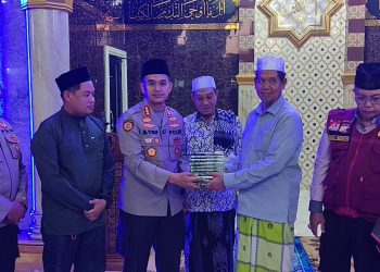 Kapolresta Gowa Ajak Jamaah Menebar Kebaikan dan Tetap Menjaga Keamanan