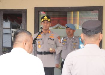 Pimpin Apel Pagi, Kapolres Parepare Ingatkan Anggota Untuk Tertib Lalu Lintas, Jauhi Narkoba dan Judol