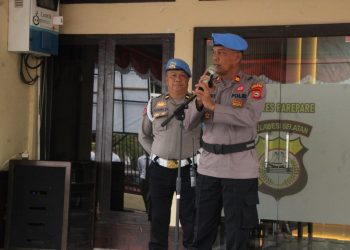 Kasi Propam Polres Parepare Ingatkan 5 Atensi Utama Anggota Jaga Integritas