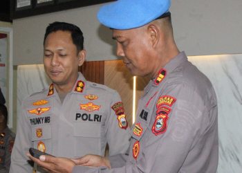 Cegah Judol dan Pinjol, Propam Razia HP Kapolres Parepare dan Anggota
