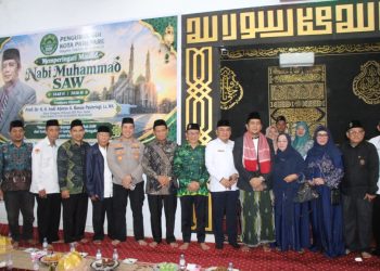 Waka Polres Parepare Hadiri Maulid Nabi Muhammad SAW di Masjid Ar-Rahman