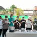Waka Polres Palopo Hadiri Pemusnahan Barang Bukti Perkara Pidana Umum di Kejari