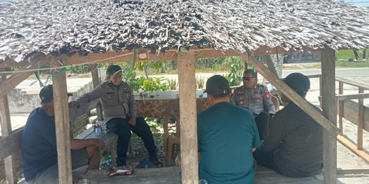 Redam Potensi Konflik Antar Kelompok di Seba-Seba, Personel Polres Luwu Sambangi Tokoh Masyarakat
